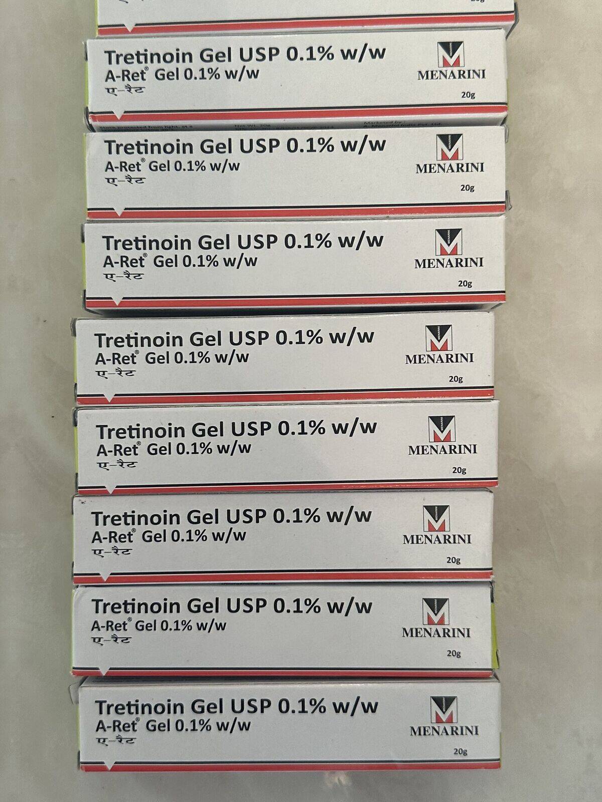 Tretinion gel 0.1% 