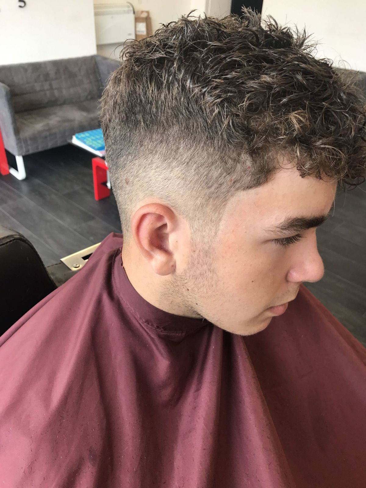 0.5 drop fade done by Jed on his regular client Brendan 