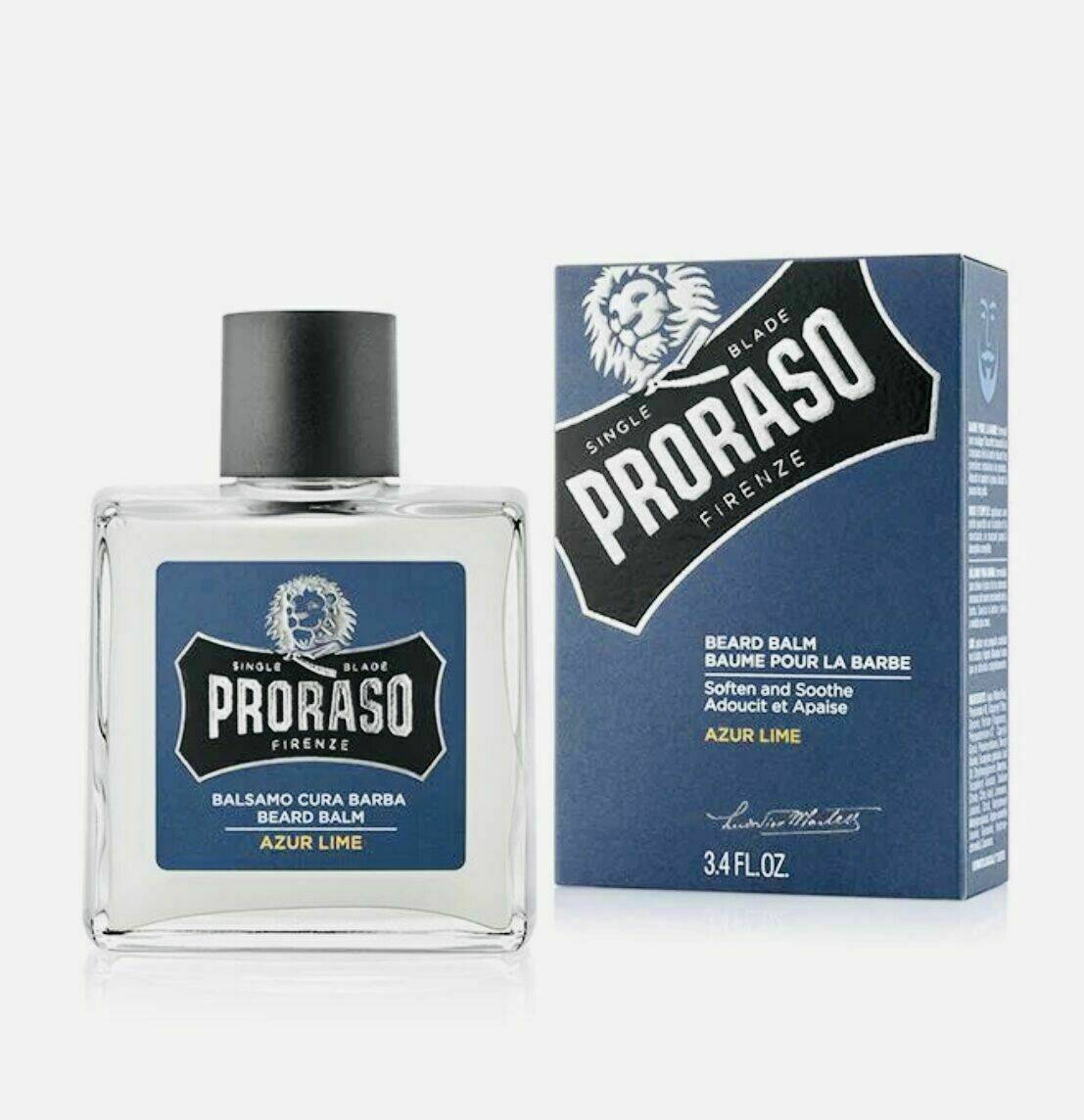 Baume à barbe Azur lime