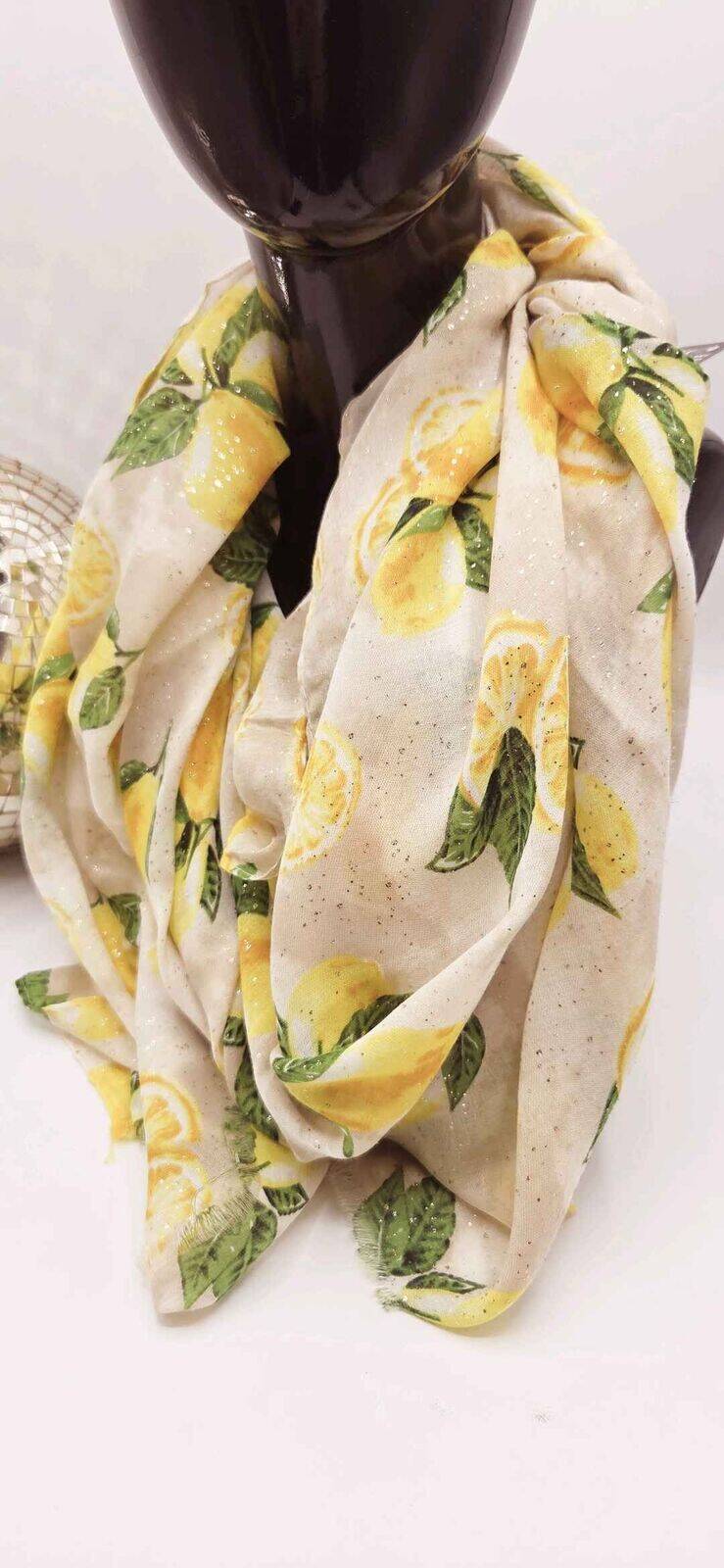 Foulard Citronnade Jaune