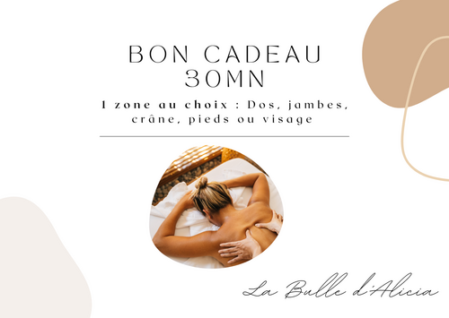 Bon cadeau - 30 minutes 