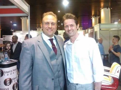 Working with Andis Global Educator Kevin Vorley at Barber Connect