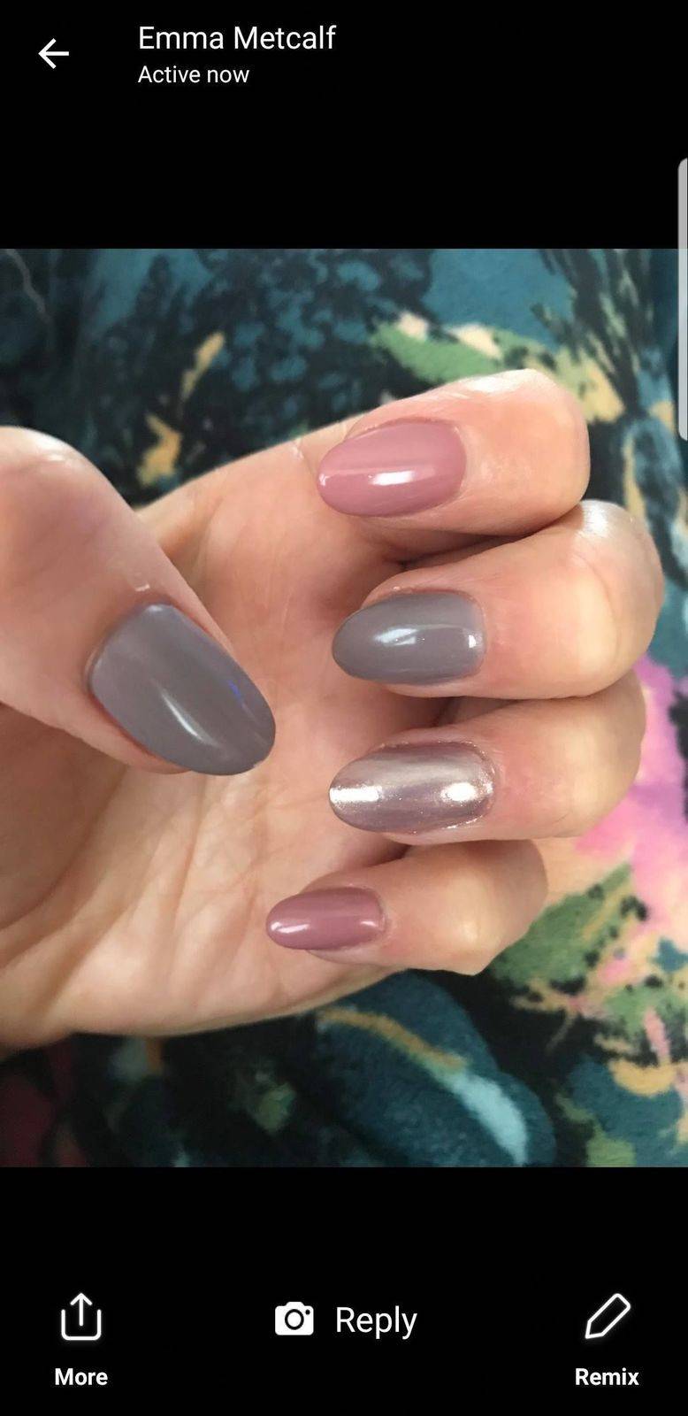 Nail extensions with gelish xx