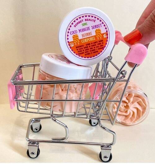 Beurre corporel fouette Chantilly de Karité 