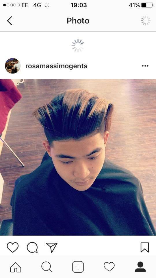 Zero faded undercut, with a nice sharp shape up to finish the job 