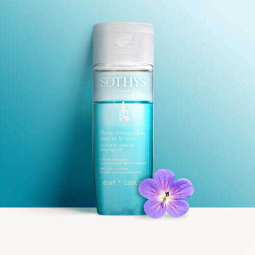 Fluide démaquillant yeux et lèvres - Flacon 100ml