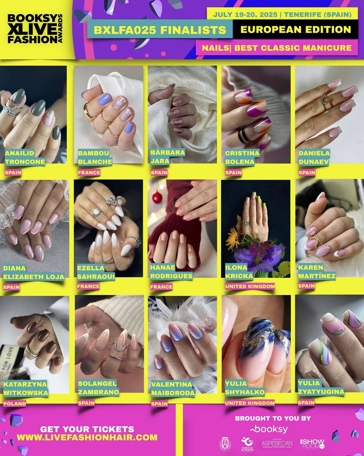 European Nail Championship 1st Place