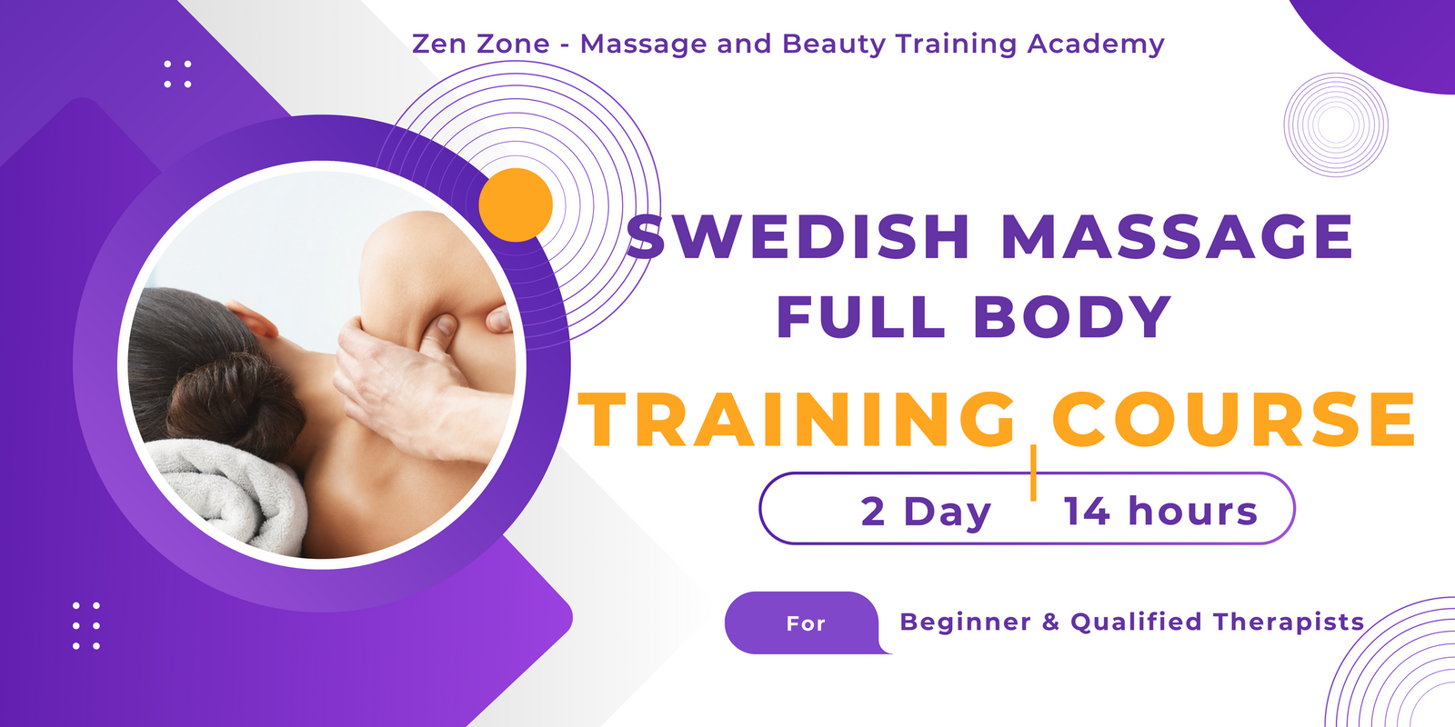 2 Days Training Course - Swedish Massage
