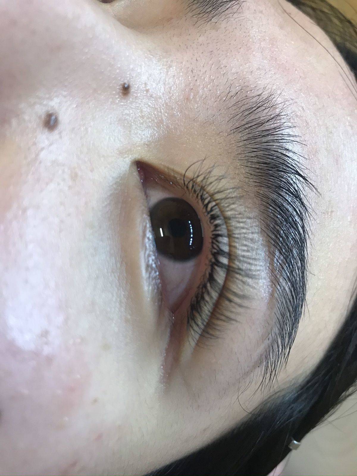 Subtle pretty lash extensions 