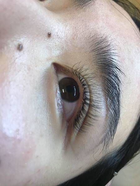 Subtle pretty lash extensions 