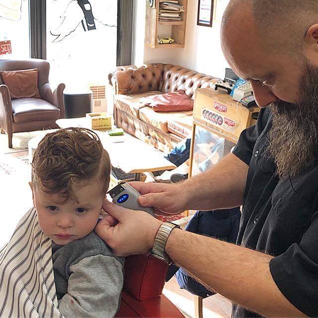 Little Ashton getting ready for the weekend and only 30 seconds from a lollipop