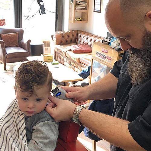 Little Ashton getting ready for the weekend and only 30 seconds from a lollipop