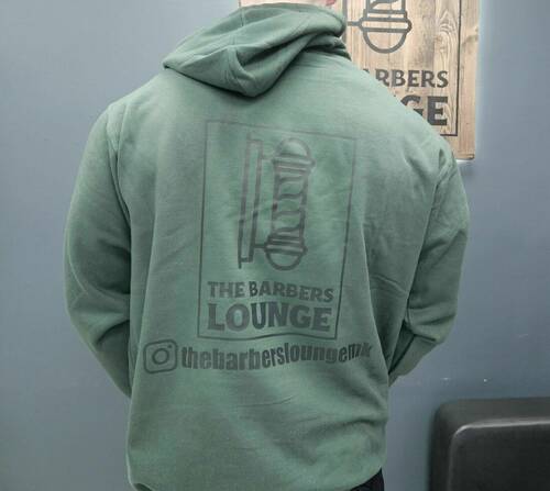 Adults Carci Green Hoodie Black Logo