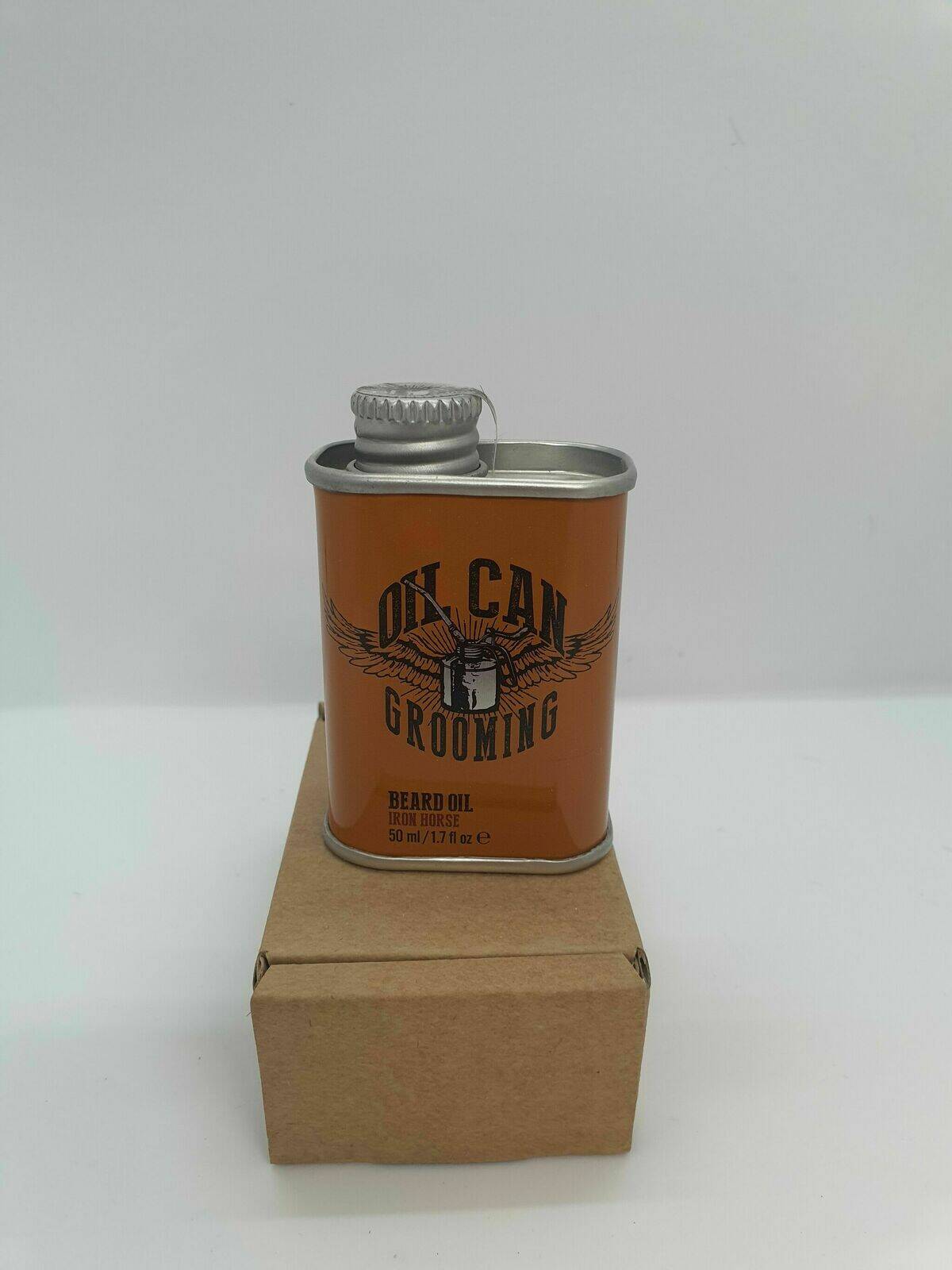 oil can grooming iron horse beard oil