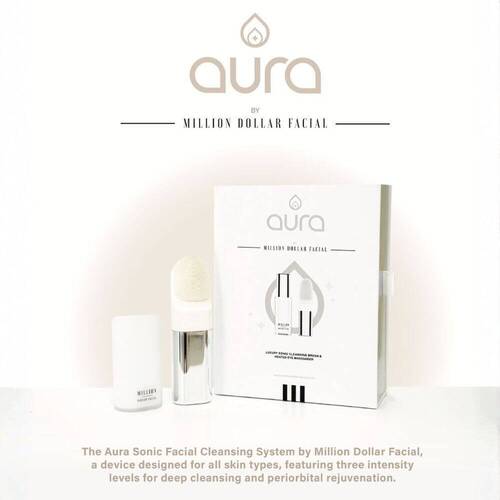 AURA Ultrasonic & Heated Cleansing Brush