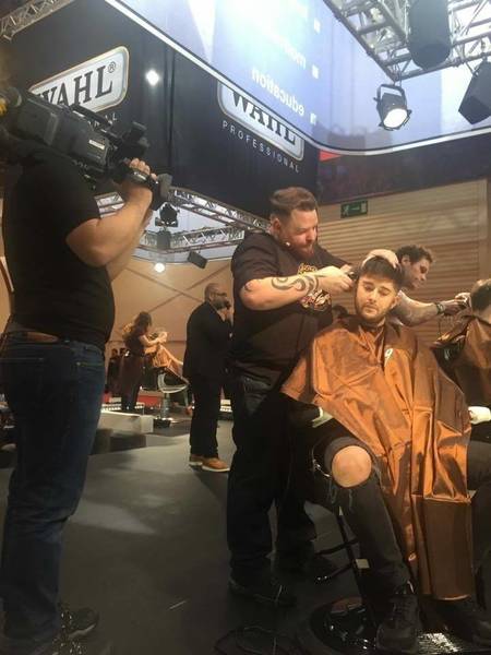 Davie on stage London 