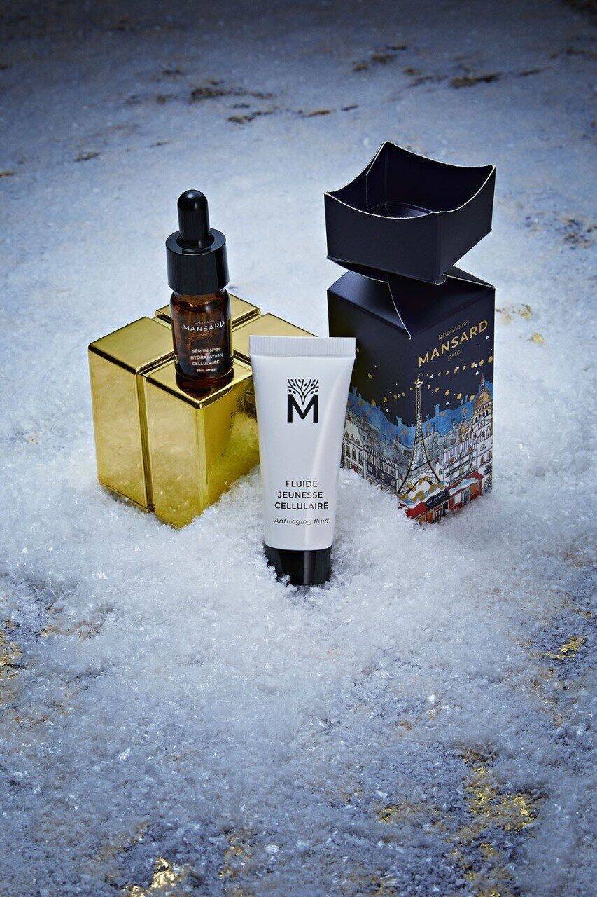 Cracker visage Sérum anti-oxydant Resvératrol 5ml et Crème top fermeté 15ml