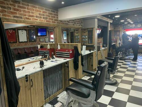 Cutting chairs three & four.