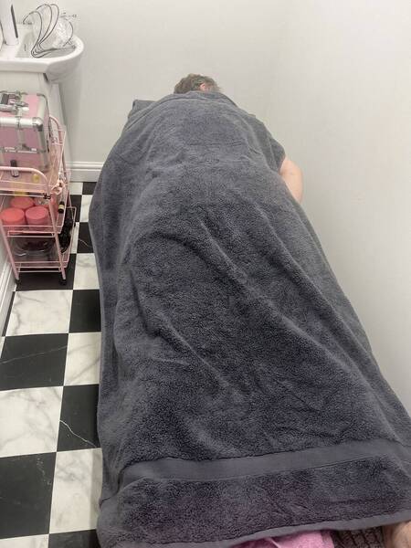 Heated blanket on during your treatments 