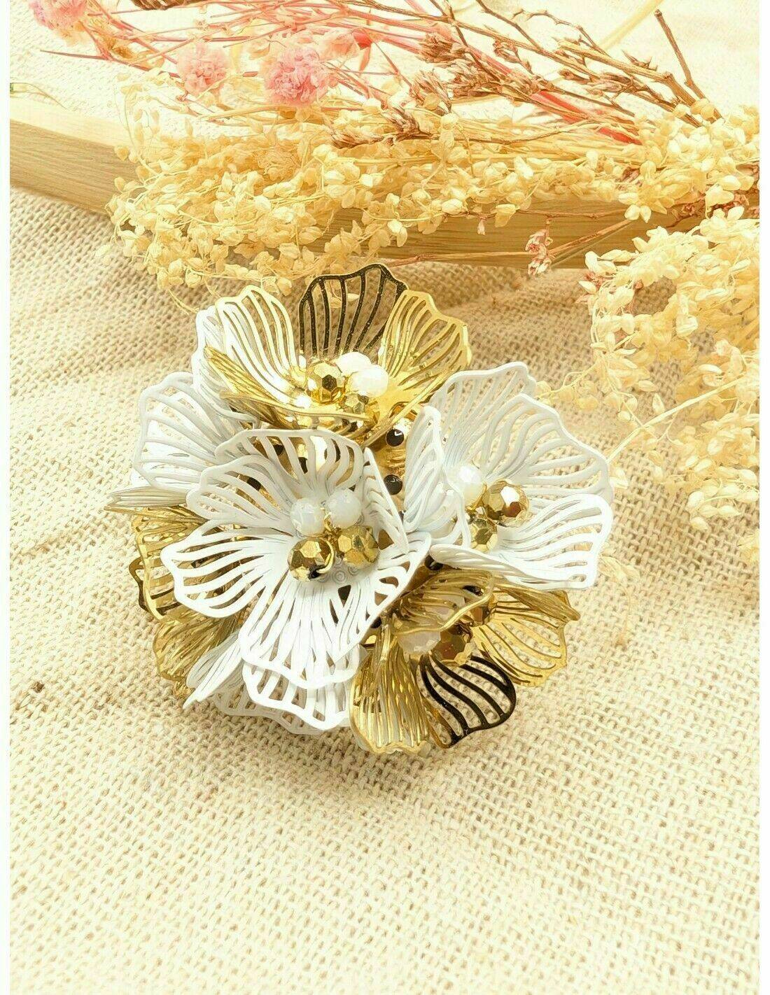 Bague Hello Spring Blanche