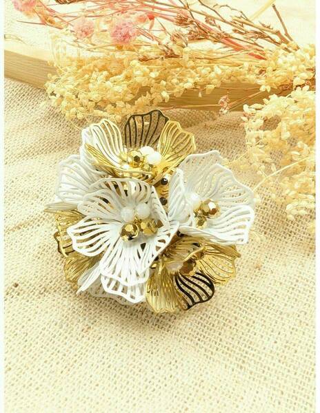 Bague Hello Spring Blanche