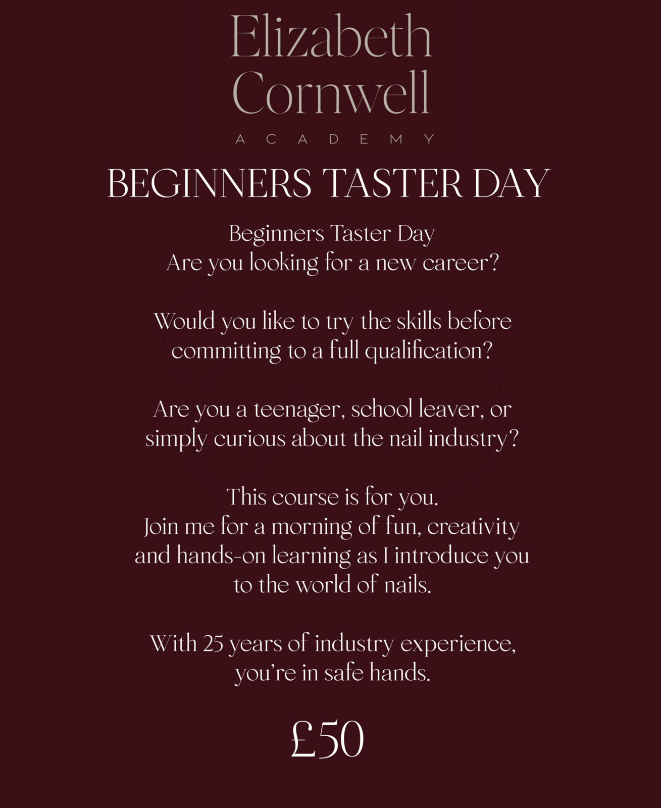 Beginners taster day 