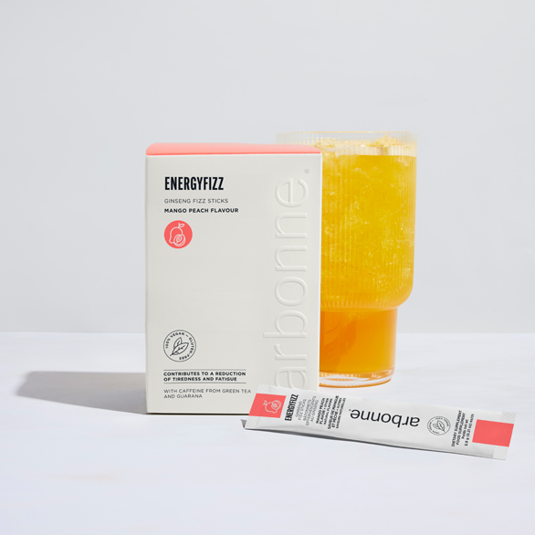 EnergyFizz Ginseng Fizz Sticks - Mango Peach Flavour