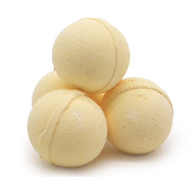 Chamomile + Grapefruit Bath Bomb