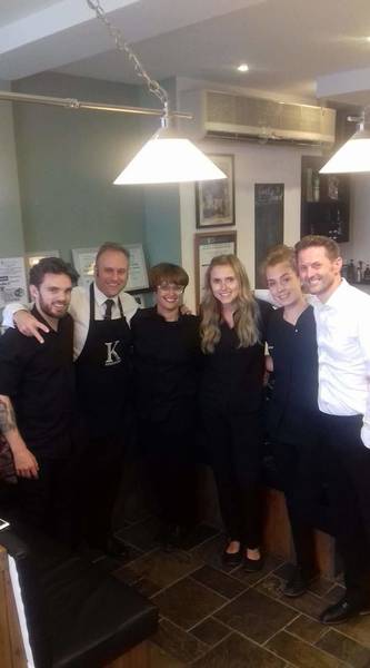Team shot at K Barbers in Essex
