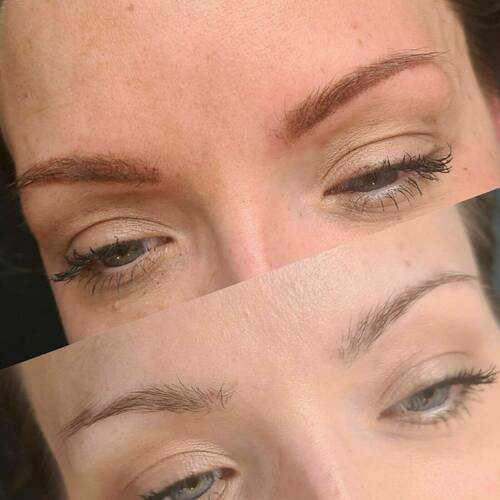 Permanent Ombre Powder Brows 