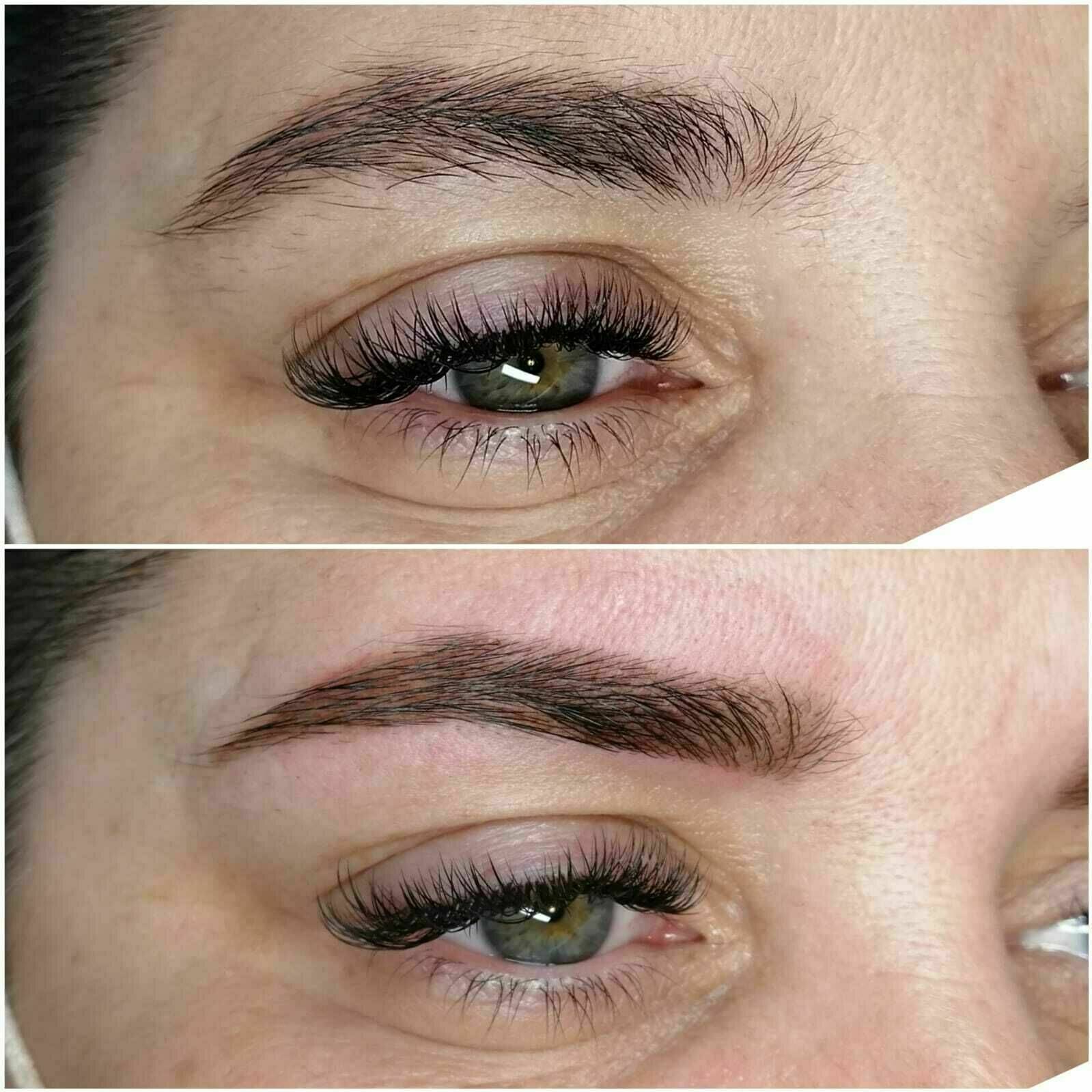 Henna brow + épilation au fil 