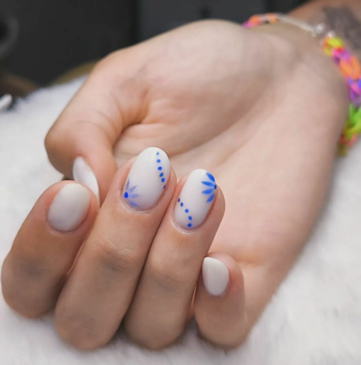 Gainage gel sur ongles naturels 