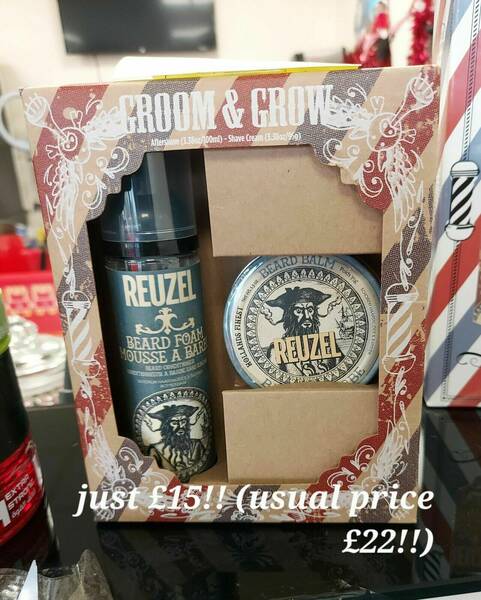 Reuzel beard foam & shave balm SPECIAL OFFER