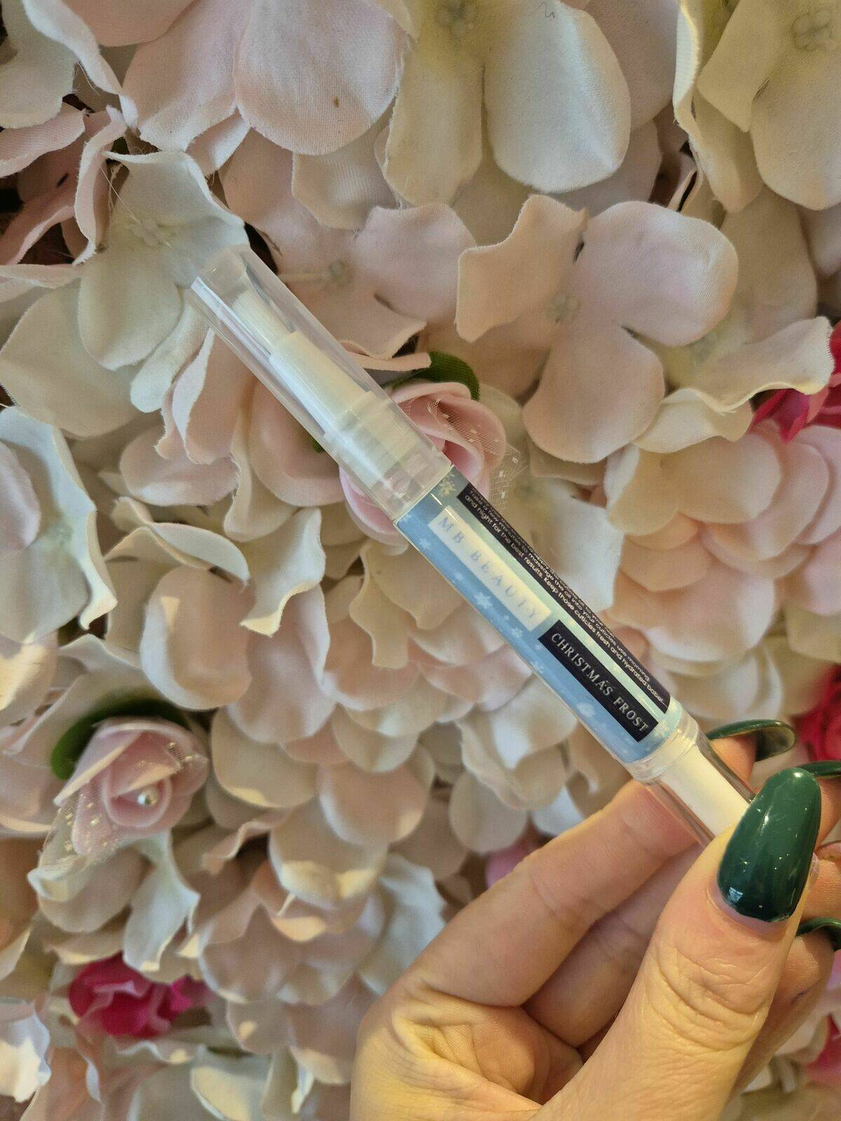 MB Beauty Cuticle Oil Christmas Frost 