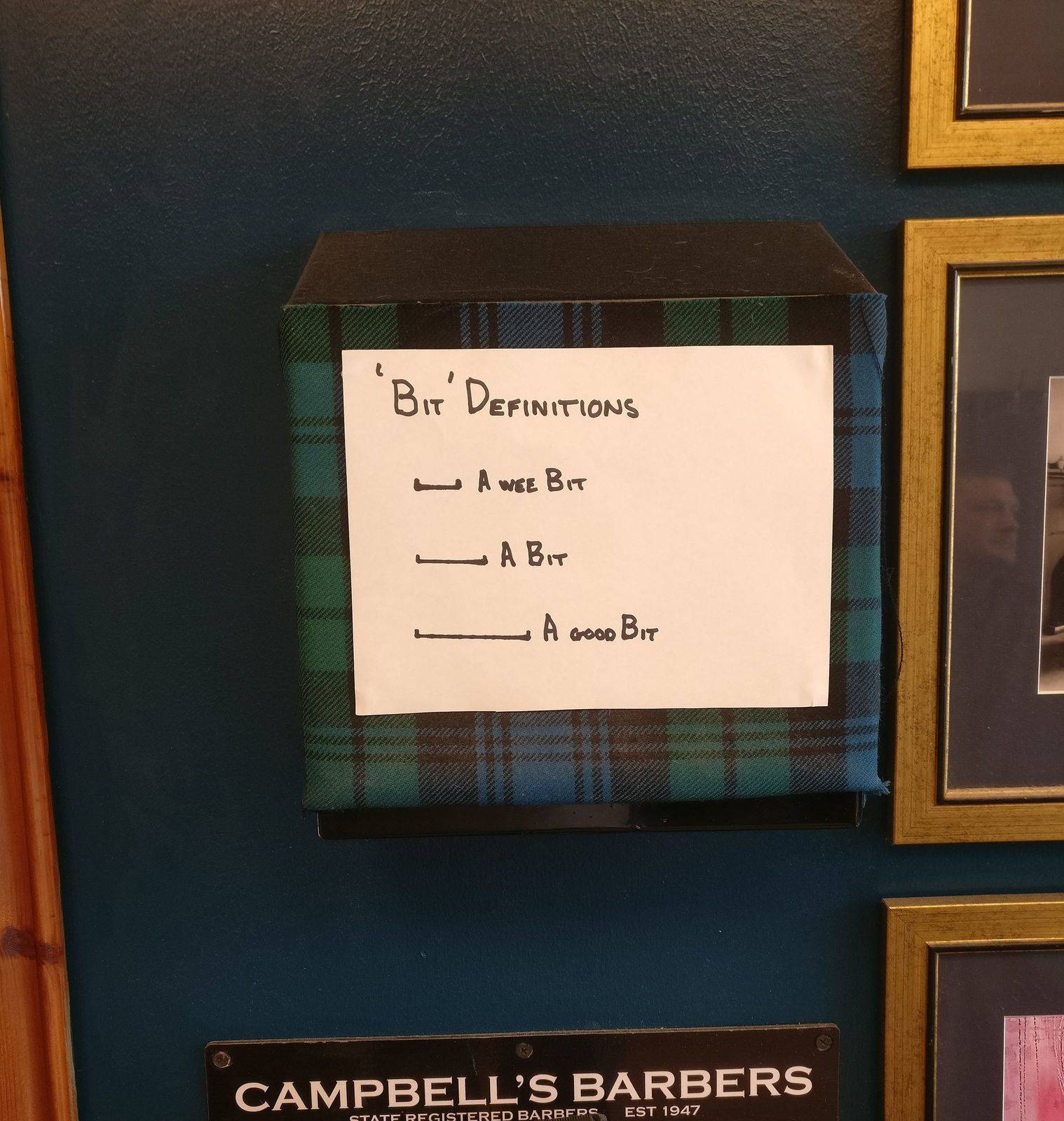 Definitions of a 'Bit'