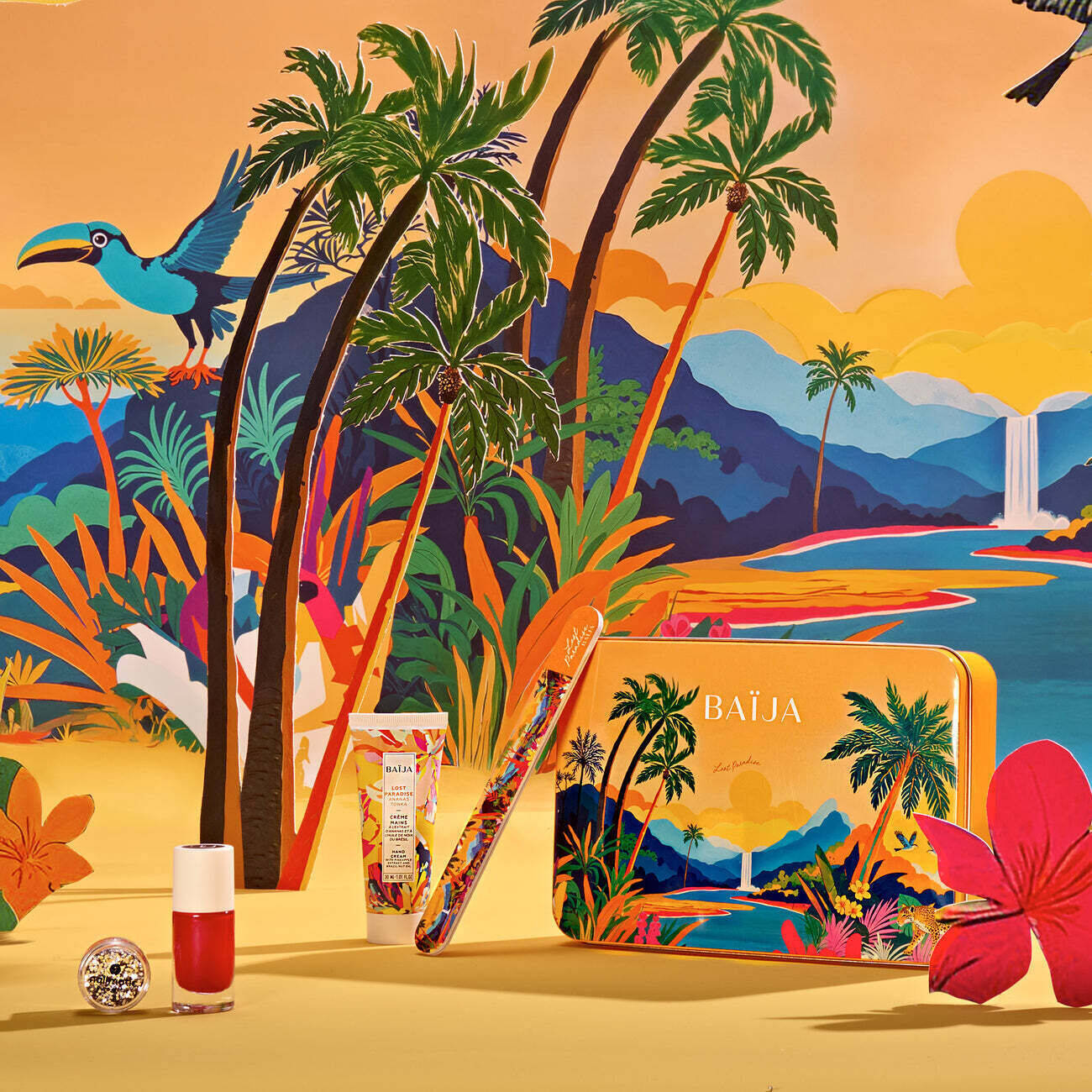 Coffret nails & glitter party lost paradise 