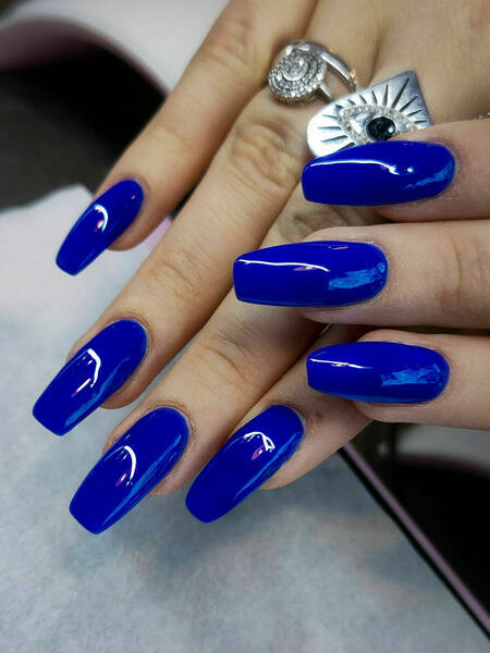 Manucure gel + extension longueur couleur