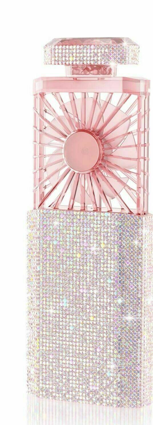 Crystal Fan Luxury Glitter 