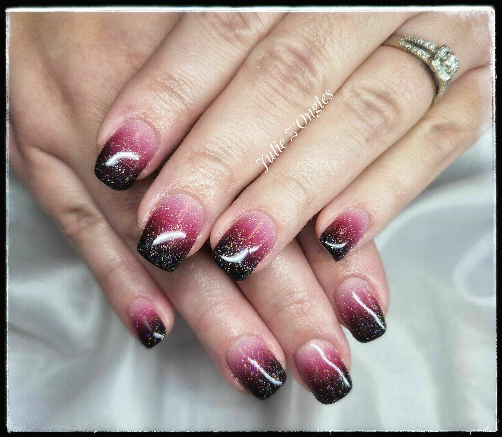 Renfort semi permanent et Dégradé tricolor 