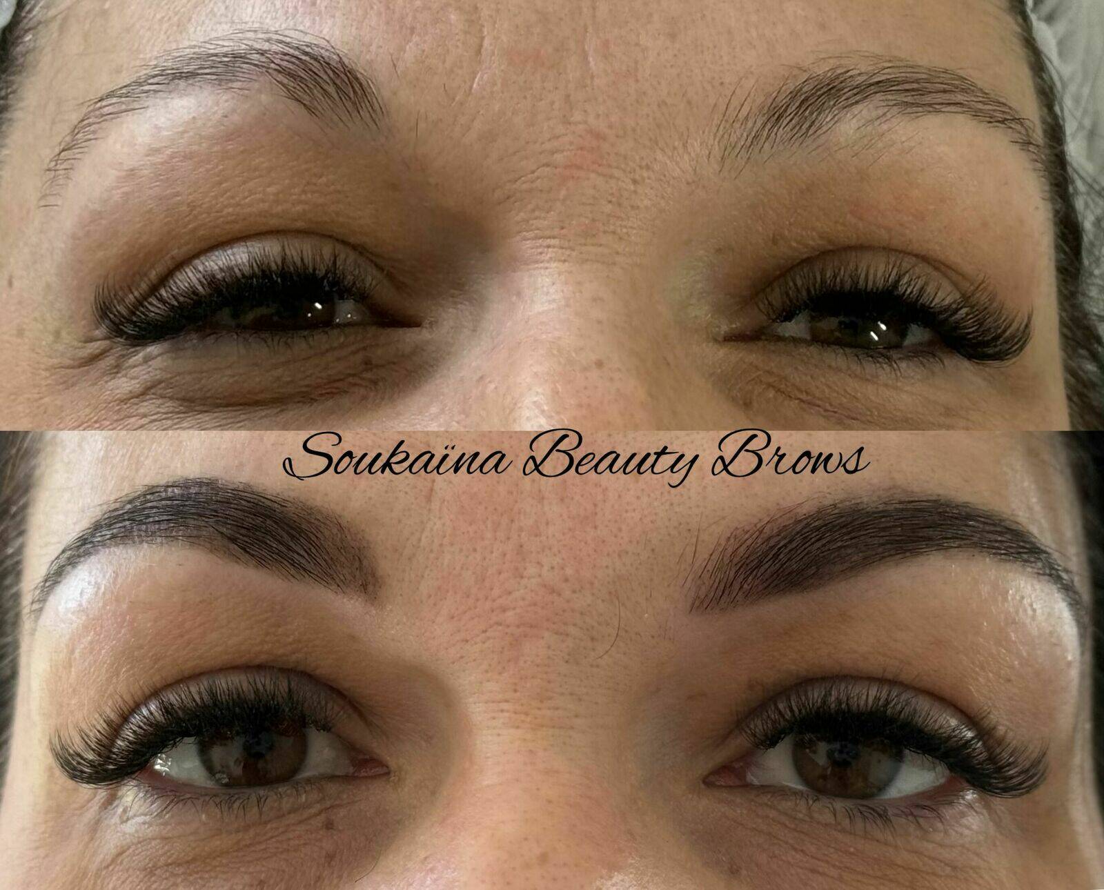 Restructuration des sourcils et Teinture Henné 