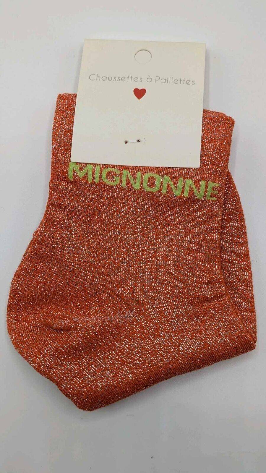 Chaussettes à Paillettes Mignonne