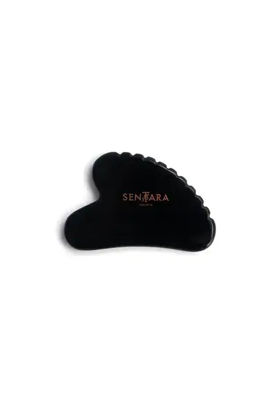 Gua Sha Coeur - Obsidienne