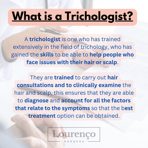 Trichologists examine your hair and scalp to diagnose issues, considering all related factors like genetics, lifestyle, and environment, to determine the causes of your symptoms.