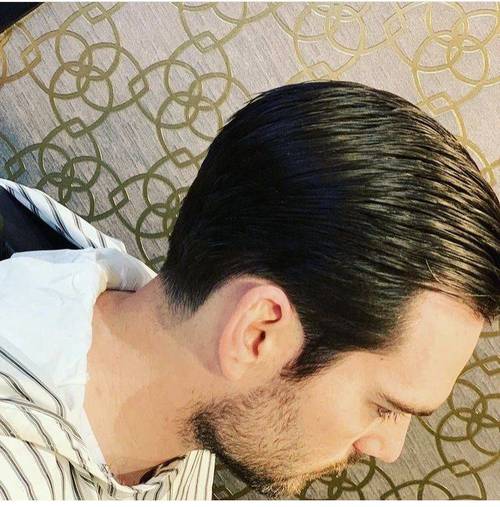 Long layers tapered cut 