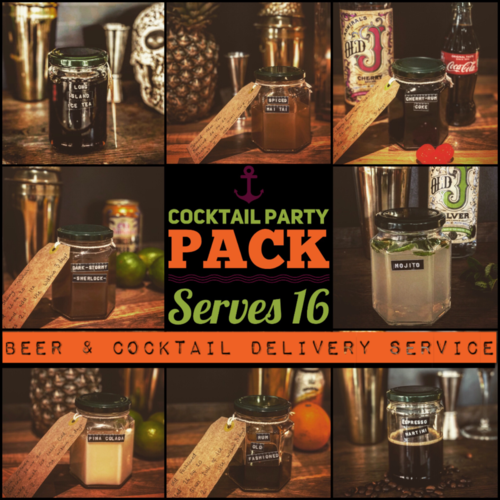 Party pack of 8 (serves 16)