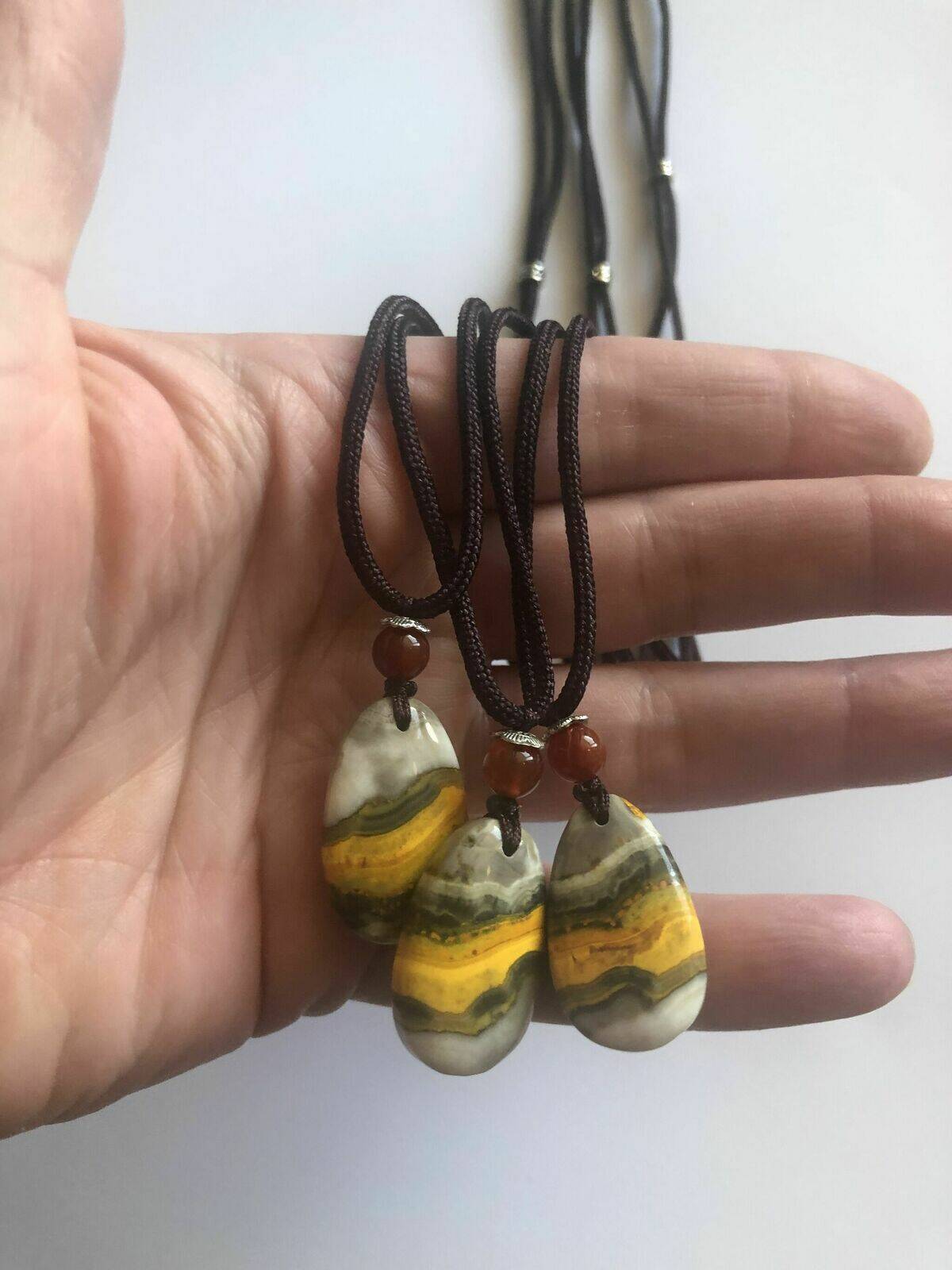 Bumblebee Jasper necklace
