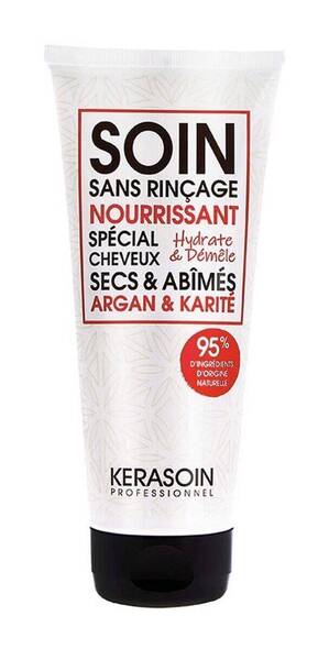 Soin nourrissant cheveux secs et abîmés sans rinçage 