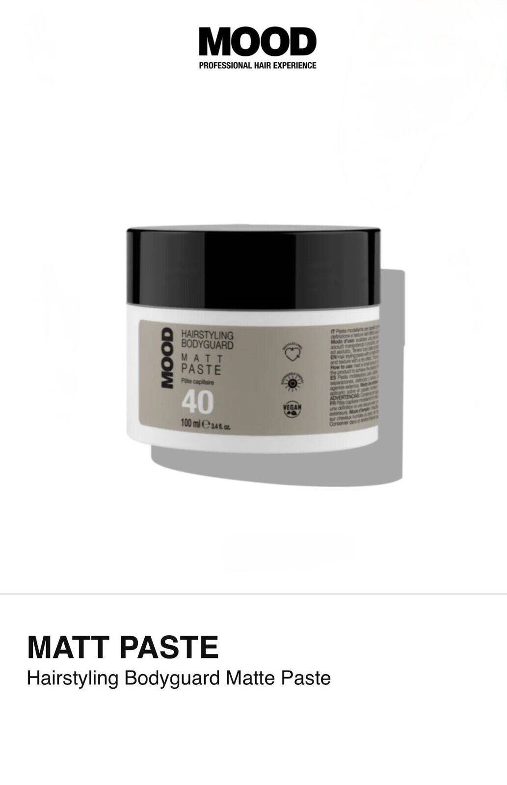 Mood Matt Paste 100ml