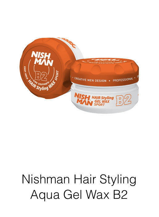 Nishman Hair Styling Aqua Gel Wax