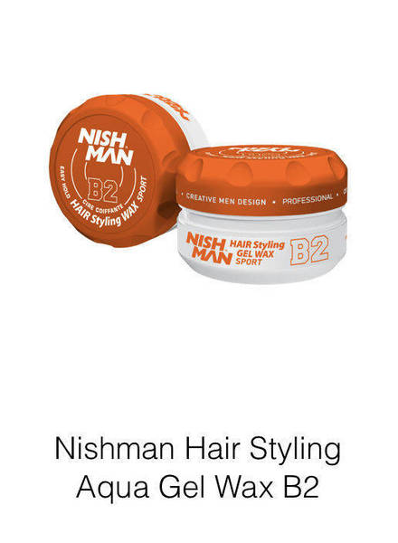 Nishman Hair Styling Aqua Gel Wax